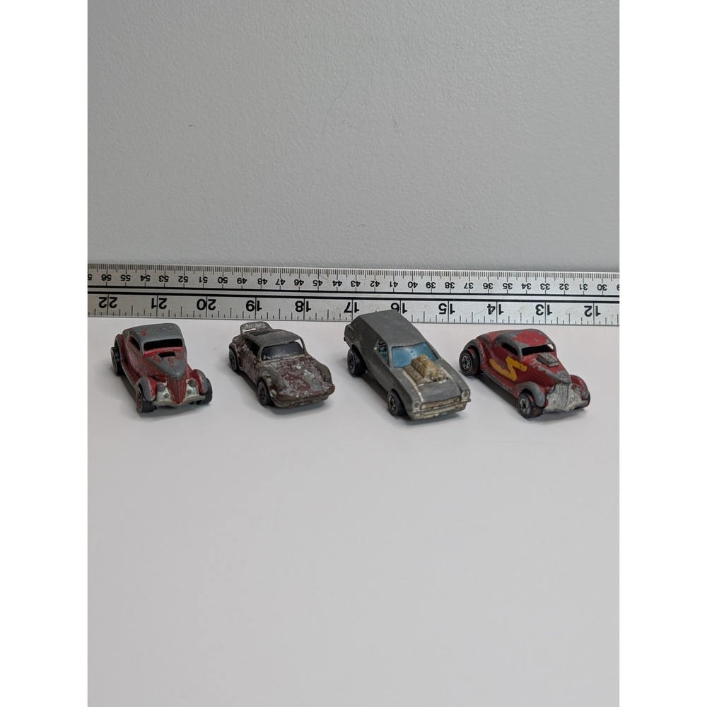 Hot Wheels - Vintage Redlines Lot 4 - Neet Streeter Poison Pinto P-911 - Junkers